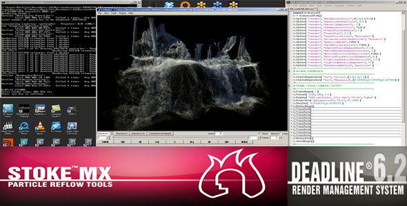 Thinkbox Software unveils the beta version of Deadline 6.2, Stoke MX 2.0 for 3d modeling professionals
