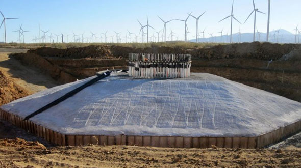 Different types of wind turbine foundations and their advantages