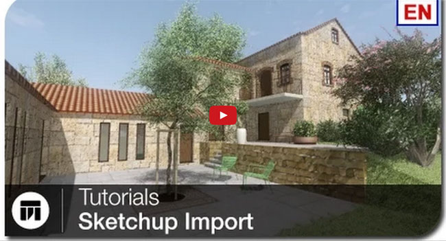 how to import sketchup file in twinmotion