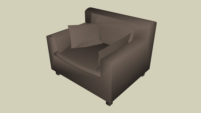 Brown Armchair