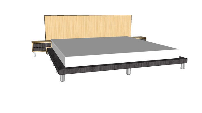 Sketchup Components 3D Warehouse - Bed | Sketchup‬ 3D Warehouse Bed
