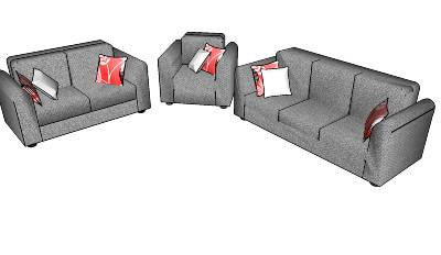 Couch set with pillows sofa