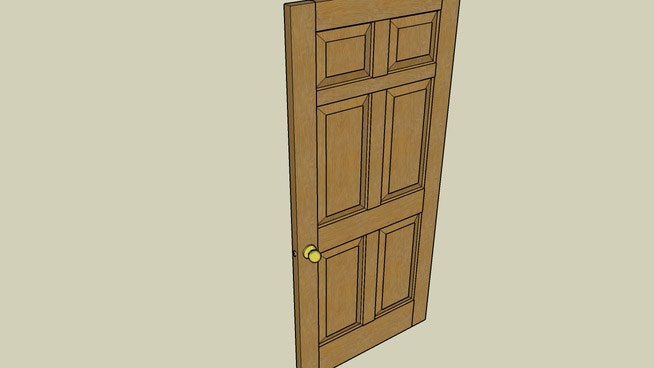 Sketchup Components 3D Warehouse - Door | Sketchup‬ 3D Warehouse Door