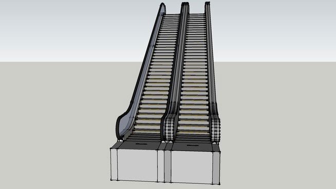 Montgomery Twinkie-M escalators