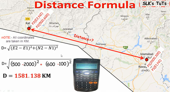 Distance Formula In Land Surveying | Surveying Formulas