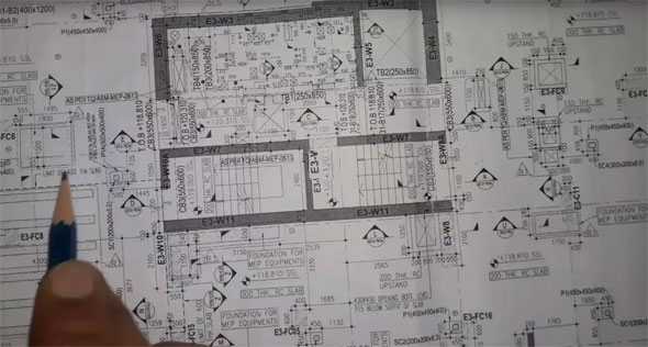 How to study floor plan and site plan of a building
