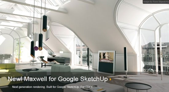 Maxwell for Google SketchUp Standalone plugin
