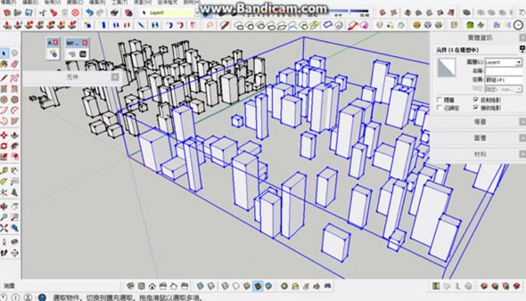 MF random buildings generator for sketchup