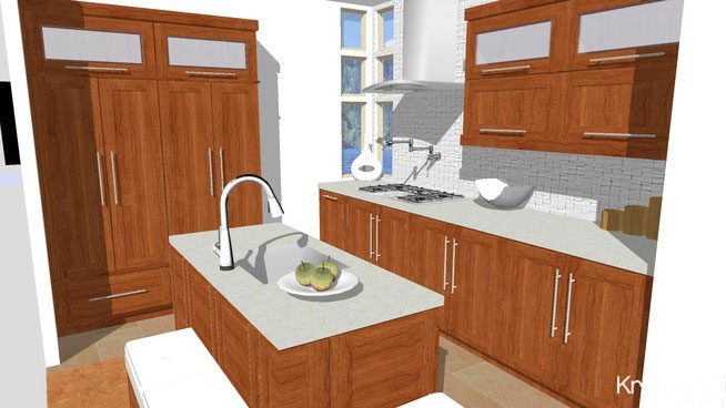 sketchup 3d warehouse to kitchendraw