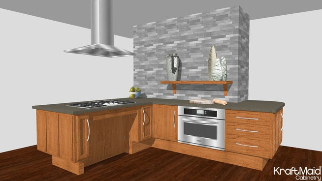 build a kitchen easily with sketchup