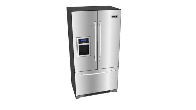 Refrigerator with External Disp
